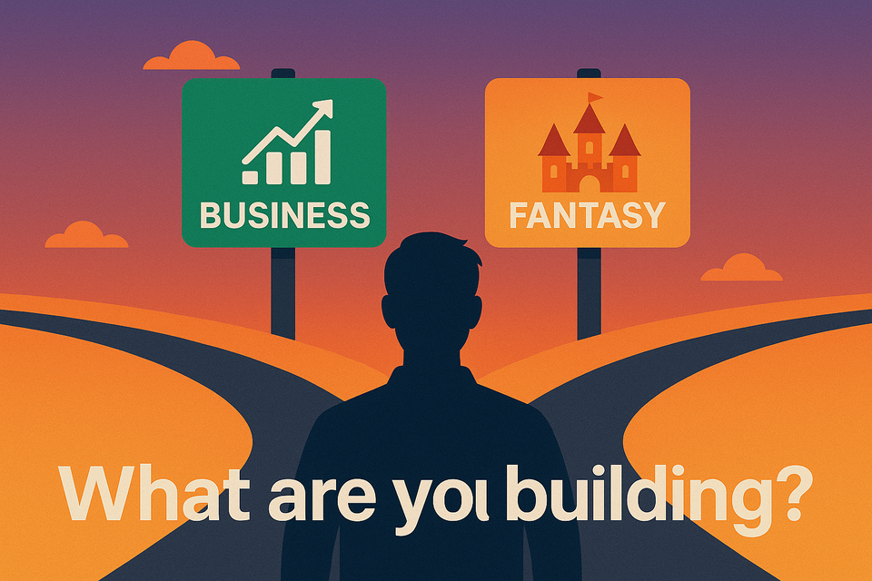 Business or fantasy, what are you building?